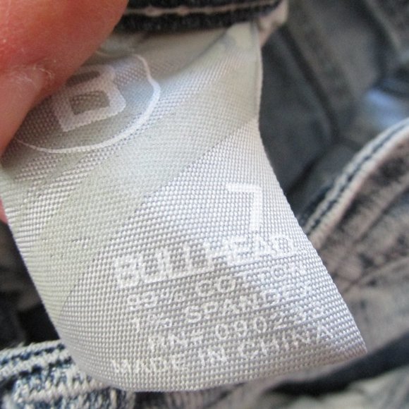 Bullhead Extreme Skinny Jeans Womens Size 7 Low Rise Light Wash Denim Pants - Picture 6 of 8